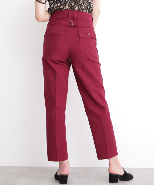 FREE'S MART（フリーズマート）の「◆テーパードベイカーパンツ（その他パンツ・レディース・ベージュ/パープル/カーキ・SMALL/MEDIUM）」の11枚目の写真