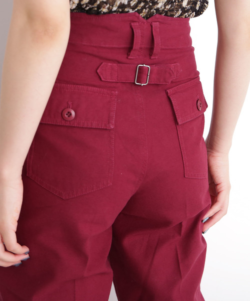 FREE'S MART（フリーズマート）の「◆テーパードベイカーパンツ（その他パンツ・レディース・ベージュ/パープル/カーキ・SMALL/MEDIUM）」の12枚目の写真