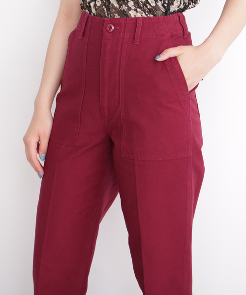 FREE'S MART（フリーズマート）の「◆テーパードベイカーパンツ（その他パンツ・レディース・ベージュ/パープル/カーキ・SMALL/MEDIUM）」の13枚目の写真