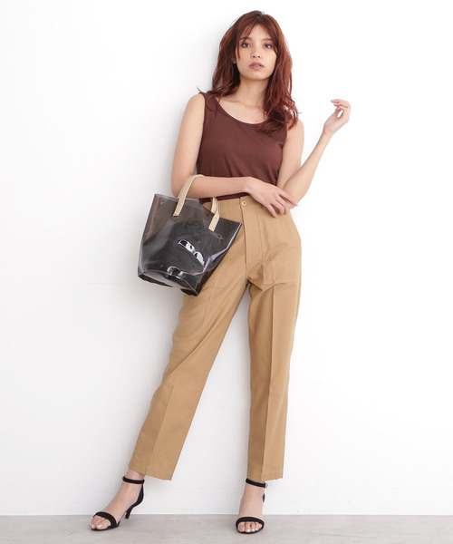 FREE'S MART（フリーズマート）の「◆テーパードベイカーパンツ（その他パンツ・レディース・ベージュ/パープル/カーキ・SMALL/MEDIUM）」の15枚目の写真