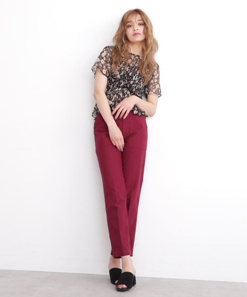 FREE'S MART（フリーズマート）の「◆テーパードベイカーパンツ（その他パンツ・レディース・ベージュ/パープル/カーキ・SMALL/MEDIUM）」の18枚目の写真