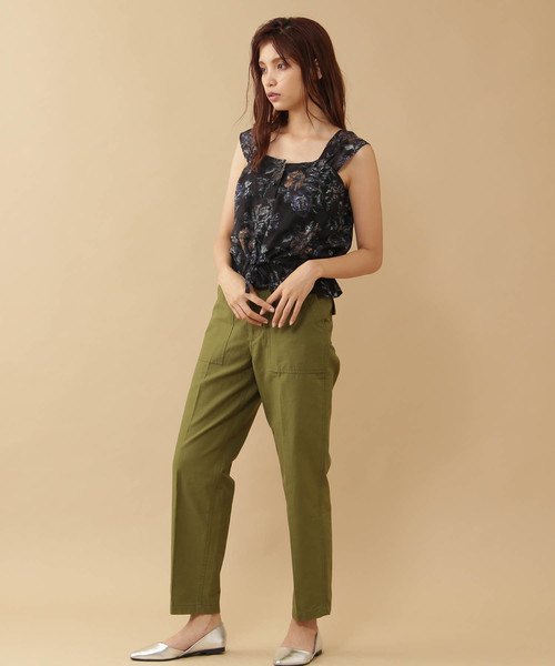 FREE'S MART（フリーズマート）の「◆テーパードベイカーパンツ（その他パンツ・レディース・ベージュ/パープル/カーキ・SMALL/MEDIUM）」の20枚目の写真