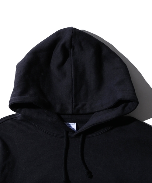 Champion（チャンピオン）の「WEGO/Champion起毛刺繍プルパーカー（パーカー・メンズ・ネイビー/ホワイト/杢グレー/ブラック・MEDIUM/LARGE）」の12枚目の写真