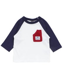 F.O.KIDS | ポケット付き7分袖Tシャツ(Tシャツ/カットソー)