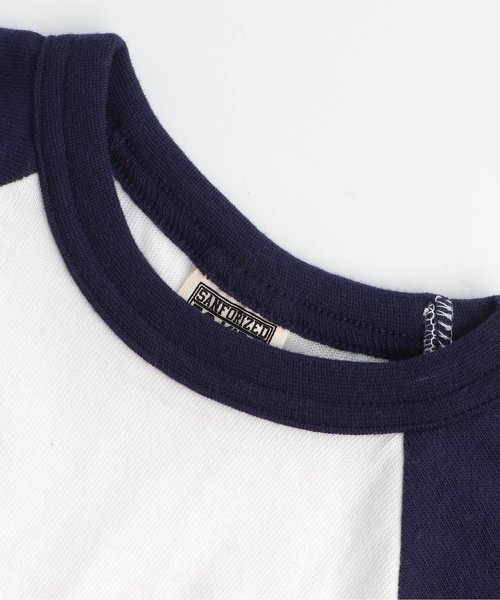 F.O.KIDS（エフオーキッズ）の「ポケット付き7分袖Tシャツ（Tシャツ/カットソー・キッズ・グリーン/グレー/オフホワイト・120/80/130/100/110/140/95/90）」の12枚目の写真