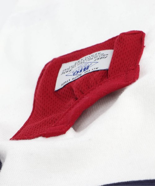 F.O.KIDS（エフオーキッズ）の「ポケット付き7分袖Tシャツ（Tシャツ/カットソー・キッズ・グリーン/グレー/オフホワイト・120/80/130/100/110/140/95/90）」の10枚目の写真