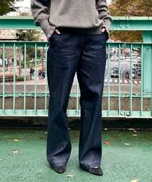Munich | 【雑誌CLASSY 11月号掲載商品】10ozリジットデニムランチパンツ(デニムパンツ)