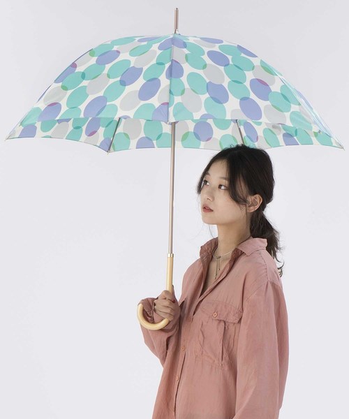 Wpc.(ダブルピーシー)の「雨傘 ムナ(長傘)」|グリーン
