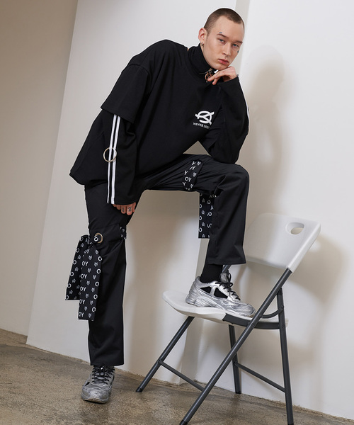 OY（オーワイ）の「バックジップコーティング半袖Tシャツ/カットソー（Tシャツ/カットソー・メンズ・ホワイト/ブラック/オレンジ/ブルー・FREE）」の19枚目の写真