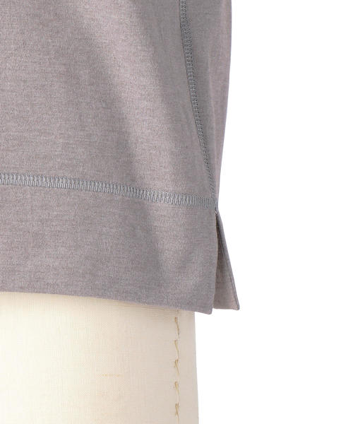 ドゥロワー　半袖　Tシャツ　カットソー　トップス　コットン天竺 レディース Drawer - Drawer(ドゥロワー) コットン天竺 スクエアTシャツ
