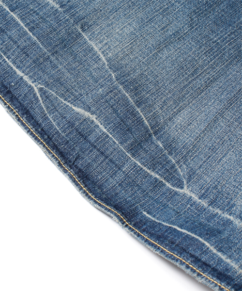 NANO universe(ナノユニバース)の「8ozヴィンテージデニムシャツ(シャツ/ブラウス・メンズ・サックスブルー/ブルー/インディゴブルー・X-LARGE/MEDIUM/SMALL/LARGE)」の11枚目の写真