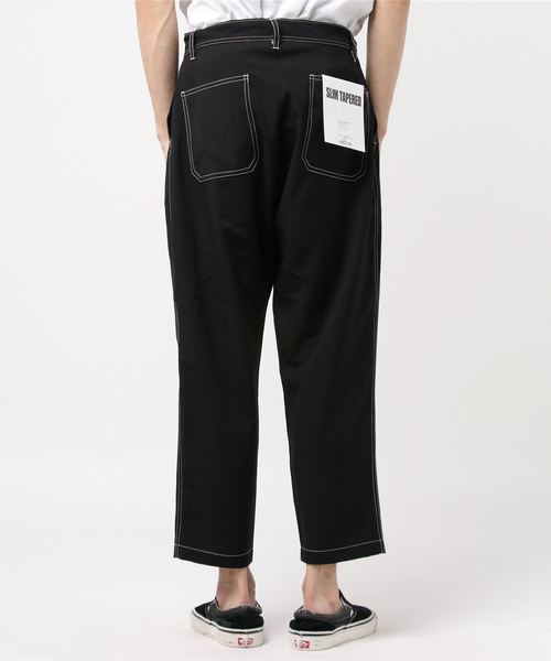 WEGO(ウィゴー)の「WEGO/【セットアップ対応商品】ステッチテーパードパンツ(その他パンツ・メンズ・ブラック/ベージュ・MEDIUM/LARGE)」の13枚目の写真