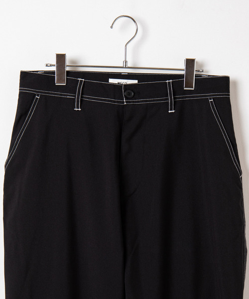WEGO(ウィゴー)の「WEGO/【セットアップ対応商品】ステッチテーパードパンツ(その他パンツ・メンズ・ブラック/ベージュ・MEDIUM/LARGE)」の6枚目の写真