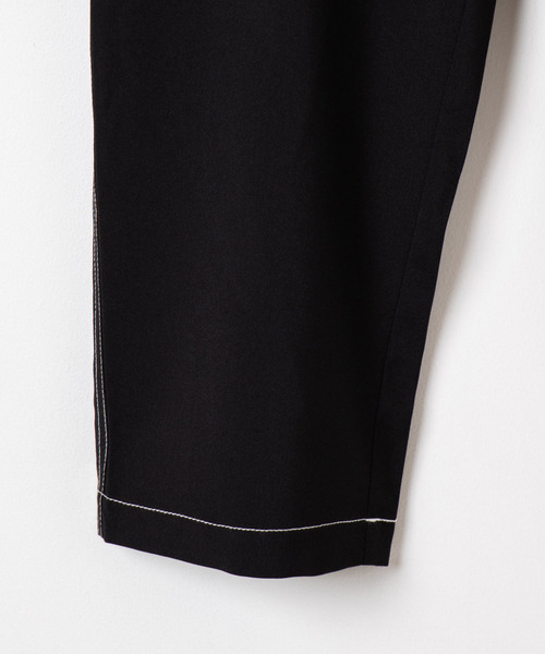 WEGO(ウィゴー)の「WEGO/【セットアップ対応商品】ステッチテーパードパンツ(その他パンツ・メンズ・ブラック/ベージュ・MEDIUM/LARGE)」の9枚目の写真