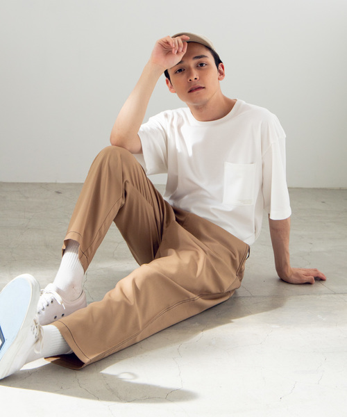 WEGO(ウィゴー)の「WEGO/【セットアップ対応商品】ステッチテーパードパンツ(その他パンツ・メンズ・ブラック/ベージュ・MEDIUM/LARGE)」の17枚目の写真