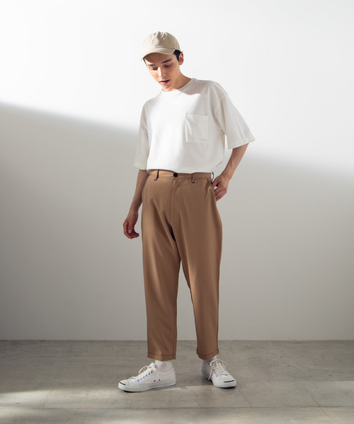 WEGO(ウィゴー)の「WEGO/【セットアップ対応商品】ステッチテーパードパンツ(その他パンツ・メンズ・ブラック/ベージュ・MEDIUM/LARGE)」の16枚目の写真