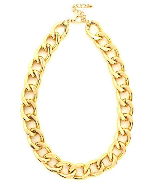 WEGO(ウィゴー)の「WEGO/ゴールドネックレス(ネックレス・レディース・ゴールド・FREE)」の1枚目の写真