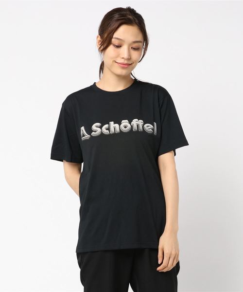 Schoffel(ショッフェル)の「Schoffel/ショッフェル トランスアクア Tシャツ(Tシャツ/カットソー・レディース・ホワイト/グレー/ブラック・M/L)」の2枚目の写真