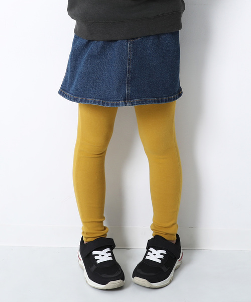 devirock(デビロック)の「厚手レギンス(レギンス/スパッツ・キッズ・ブラック/ネイビー/オフホワイト/ライトブラウン/マスタード/モカ/パープル系その他/ヘザーチャコール/ワイン/パープル系その他2・80cm/90cm/95cm/110cm/100cm/120cm/130cm/140cm/150cm/160cm)」の9枚目の写真