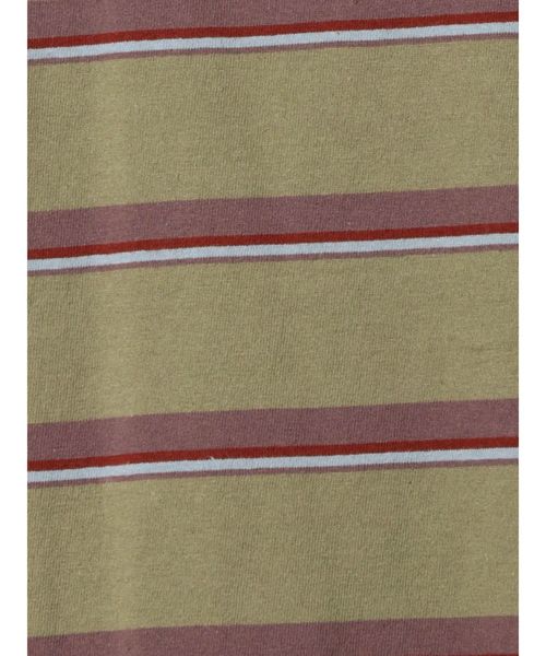 Ungrid(アングリッド)の「マルチボーダールーズロングスリーブTee(Tシャツ/カットソー・レディース・アイボリー/カーキ・FREE)」の12枚目の写真