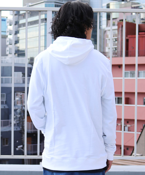 TOMMY HILFIGER（トミーヒルフィガー）の「Tommy Hilfiger/トミーヒルフィガー HOODIE　ボックスロゴプルオーバーパーカー（パーカー・メンズ・ホワイト/ダークネイビー・S/M/L/XL）」の6枚目の写真