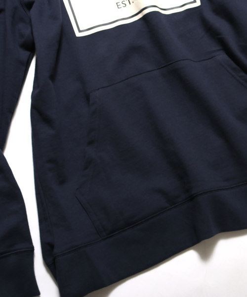 TOMMY HILFIGER（トミーヒルフィガー）の「Tommy Hilfiger/トミーヒルフィガー HOODIE　ボックスロゴプルオーバーパーカー（パーカー・メンズ・ホワイト/ダークネイビー・S/M/L/XL）」の11枚目の写真