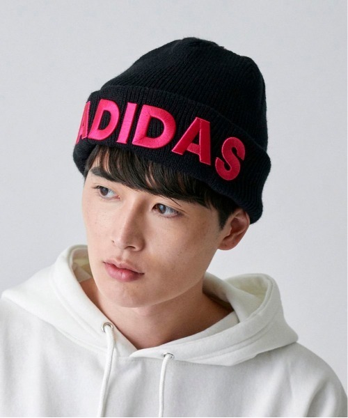 adidas（アディダス）の「【adidas】BIG SPORTSLINEA WATCH（ニットキャップ/ビーニー・メンズ・ホワイト/ブラック/ネイビー/グレー/ブラック×ゴールド/ブラック×ピンク・57~59cm）」の10枚目の写真