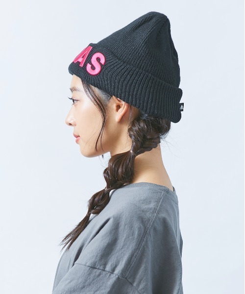 adidas（アディダス）の「【adidas】BIG SPORTSLINEA WATCH（ニットキャップ/ビーニー・メンズ・ホワイト/ブラック/ネイビー/グレー/ブラック×ゴールド/ブラック×ピンク・57~59cm）」の12枚目の写真