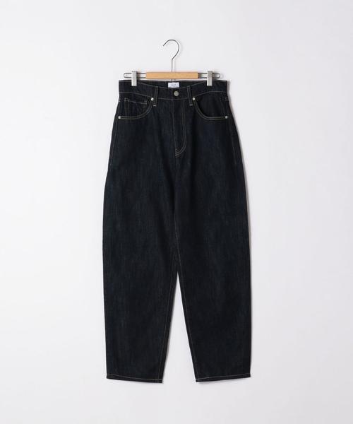 coen（コーエン）の「USAコットンコクーンデニムパンツ#（デニムパンツ・レディース・ネイビー/コバルトブルー・LARGE/MEDIUM/SMALL）」の6枚目の写真