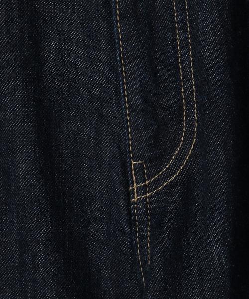 coen（コーエン）の「USAコットンコクーンデニムパンツ#（デニムパンツ・レディース・ネイビー/コバルトブルー・LARGE/MEDIUM/SMALL）」の5枚目の写真