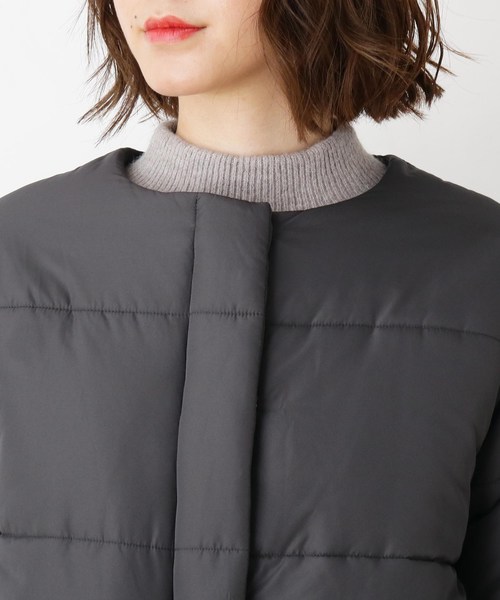 grove(グローブ)の「【3Lまで】ジャケット+ニットワンピ+スカート3点SET(ノーカラージャケット・レディース・ガンメタ/キャメル・02/03/04/05)」の16枚目の写真