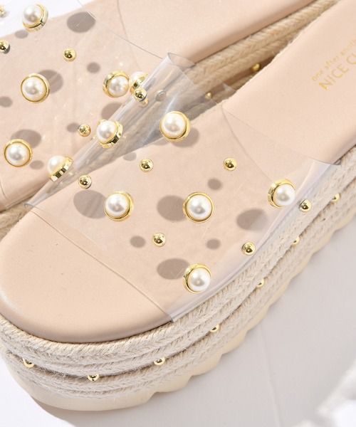 one after another NICE CLAUPサンダル one after another NICE CLAUP 「one CLAUP」 フラットサンダル