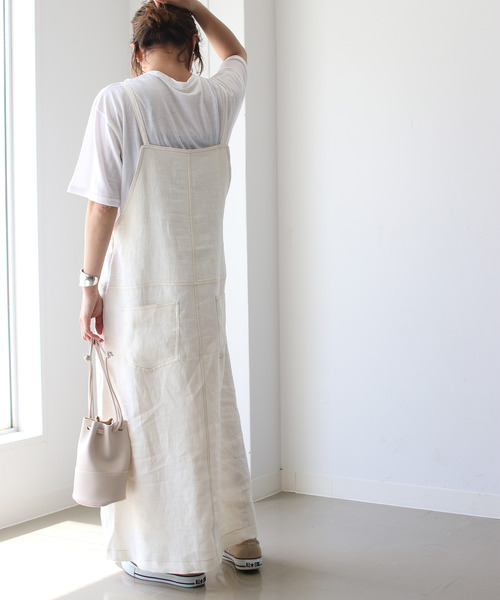 CANAL JEAN（キャナルジーン）の「via j(ヴィアジェイ) リネンステッチ 