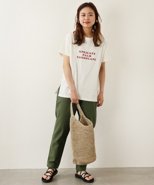 JOURNAL STANDARD relume(ジャーナルスタンダード レリューム)の「MVSテンジクプリントTEE◆(Tシャツ/カットソー・レディース・ホワイト/ホワイト系その他/グレー・FREE)」の9枚目の写真