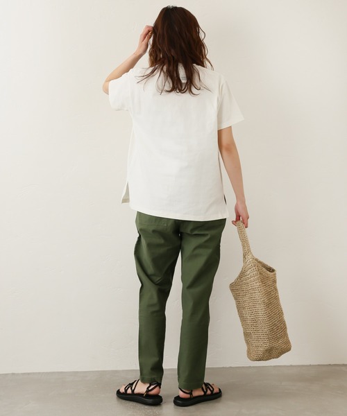 JOURNAL STANDARD relume(ジャーナルスタンダード レリューム)の「MVSテンジクプリントTEE◆(Tシャツ/カットソー・レディース・ホワイト/ホワイト系その他/グレー・FREE)」の14枚目の写真