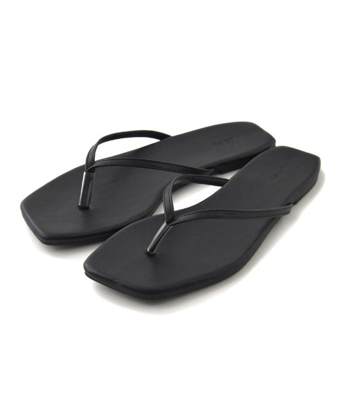 Re:EDIT（リエディ）の「[小さい/大きいサイズ有][軽量・滑り止め]シンプルビーチサンダル（サンダル・レディース・ブラック/シルバー/ゴールド/キャメル/グレイッシュベージュ/パイソン/ホワイト・SMALL/MEDIUM/LARGE/X-LARGE/XX-LARGE/X-SMALL/XXX-LARGE）」の3枚目の写真