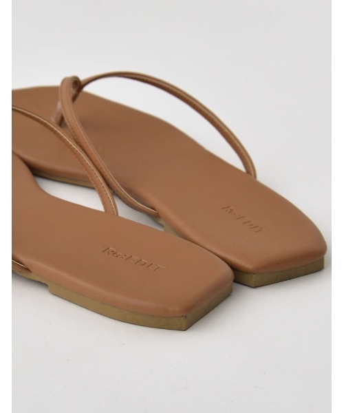 Re:EDIT（リエディ）の「[小さい/大きいサイズ有][軽量・滑り止め]シンプルビーチサンダル（サンダル・レディース・ブラック/シルバー/ゴールド/キャメル/グレイッシュベージュ/パイソン/ホワイト・SMALL/MEDIUM/LARGE/X-LARGE/XX-LARGE/X-SMALL/XXX-LARGE）」の21枚目の写真