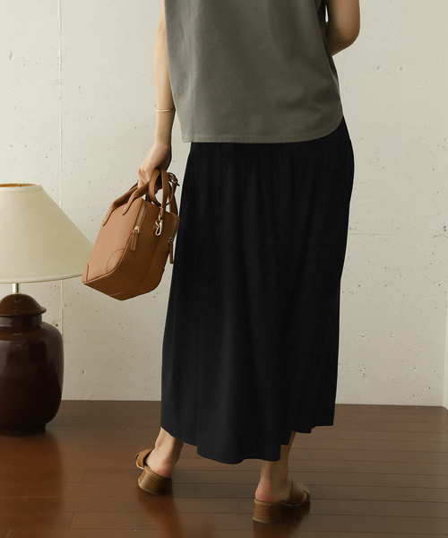 URBAN RESEARCH DOORS（アーバンリサーチドアーズ）の「ティアードスカート∴（スカート・レディース・ベージュ/パープル/ブラック・ONE）」の11枚目の写真