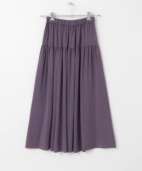 URBAN RESEARCH DOORS（アーバンリサーチドアーズ）の「ティアードスカート∴（スカート・レディース・ベージュ/パープル/ブラック・ONE）」の20枚目の写真