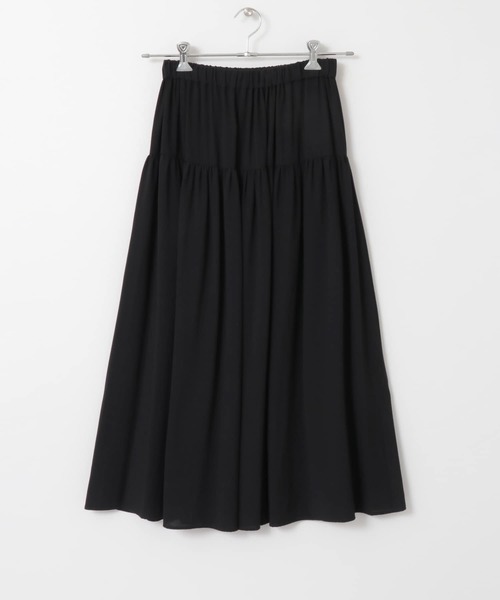 URBAN RESEARCH DOORS（アーバンリサーチドアーズ）の「ティアードスカート∴（スカート・レディース・ベージュ/パープル/ブラック・ONE）」の21枚目の写真