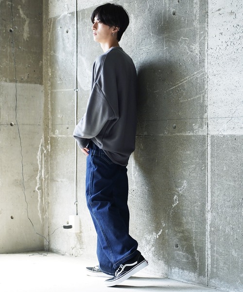 Beno（ビーノ）の「デニム ルーズ ペインター ワークパンツ