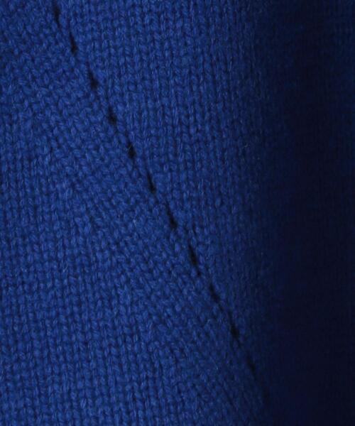 CINOH（チノ）の「一部別注＜CINOH（チノ）＞オーバー タートルネック ニット（ニット/セーター・レディース・コバルトブルー/グレー・36）」の12枚目の写真