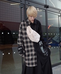 rovtski | AFYF BILINGUAL LONG SHIRT/オーバーサイズ バイリンガルシャツ(シャツ/ブラウス)
