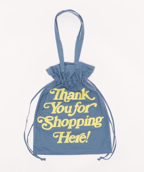 FRUIT OF THE LOOM（フルーツオブザルーム）の「FRUIT OF THE LOOM　TYSH DRAWSTRING TOTE（トートバッグ・レディース・ネイビー/オフホワイト/オレンジ/グリーン・FREE）」の16枚目の写真