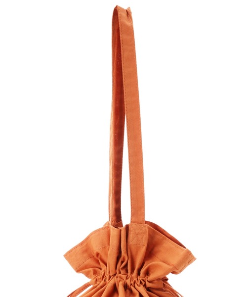 FRUIT OF THE LOOM（フルーツオブザルーム）の「FRUIT OF THE LOOM　TYSH DRAWSTRING TOTE（トートバッグ・レディース・ネイビー/オフホワイト/オレンジ/グリーン・FREE）」の13枚目の写真