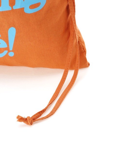 FRUIT OF THE LOOM（フルーツオブザルーム）の「FRUIT OF THE LOOM　TYSH DRAWSTRING TOTE（トートバッグ・レディース・ネイビー/オフホワイト/オレンジ/グリーン・FREE）」の12枚目の写真