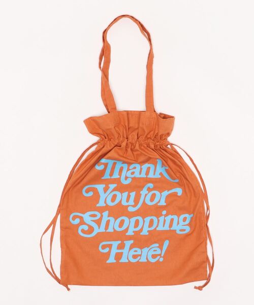 FRUIT OF THE LOOM（フルーツオブザルーム）の「FRUIT OF THE LOOM　TYSH DRAWSTRING TOTE（トートバッグ・レディース・ネイビー/オフホワイト/オレンジ/グリーン・FREE）」の20枚目の写真