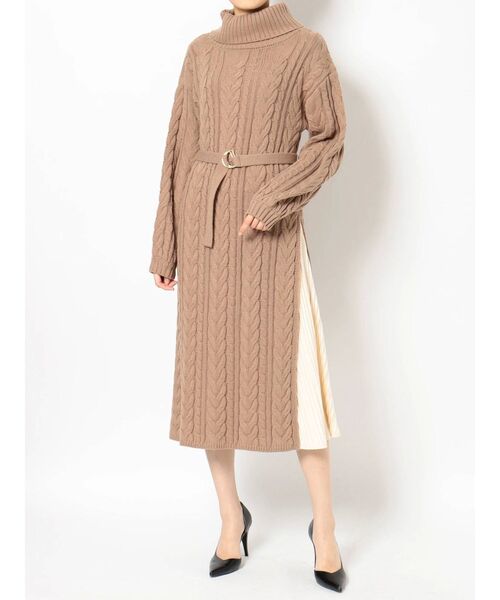 プリーツ切替ニットワンピース ワンピース Resexxy リゼクシー のファッション通販 Zozotown