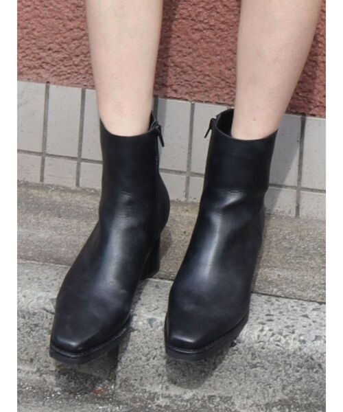 セール】フレアヒールブーツ（ブーツ）｜EMODA（エモダ）の