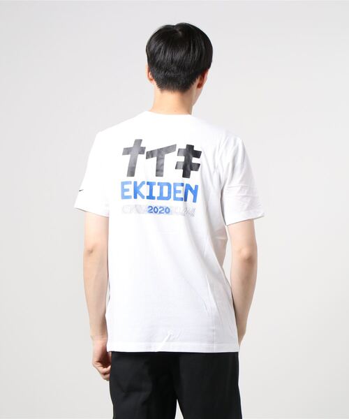 NIKE（ナイキ）の「ナイキ NIKE ナイキ DRI-FIT EK S/S Tシャツ（Tシャツ/カットソー・メンズ・ホワイト・M/L/S/LL）」の3枚目の写真